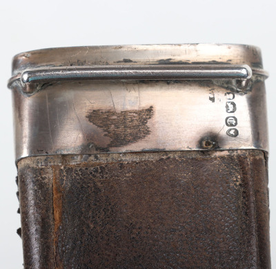 Early Victorian Scottish Highland dress dirk with hallmarked silver mounts - 7