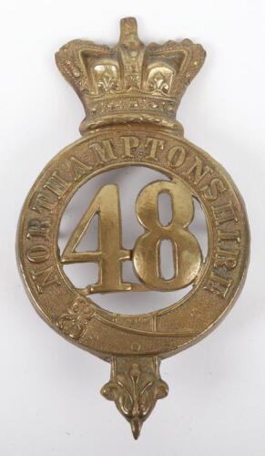 Victorian 48th (Northamptonshire) Regiment of Foot Other Ranks Glengarry Badge 1874-81