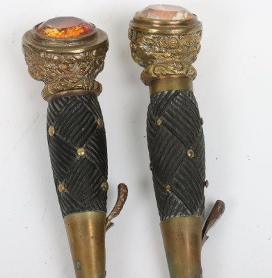 Victorian Scottish dress dirk of the 79th Cameron Highlanders - 5