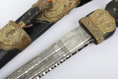Victorian Scottish dress dirk of the 79th Cameron Highlanders - 7