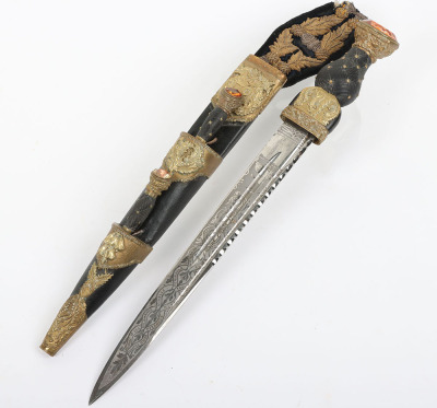 Victorian Scottish dress dirk of the 79th Cameron Highlanders - 11