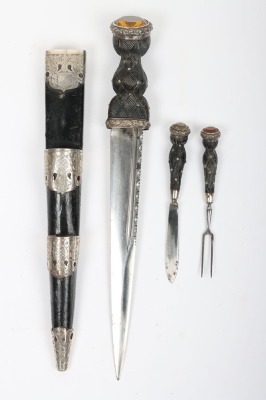 Scottish Highland dress dirk c.1900 - 4