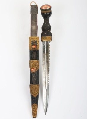 Late Victorian officer&rsquo;s Highland dirk of the H.L.I. - 2