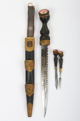 Late Victorian officer&rsquo;s Highland dirk of the H.L.I. - 4
