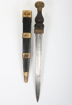 Victorian officer&rsquo;s dirk of the 79th Cameron Highlanders - 3