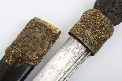 Victorian officer&rsquo;s dirk of the 79th Cameron Highlanders - 7