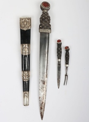 Victorian Scottish Highland dirk of the 93rd Sutherland Highlanders - 4