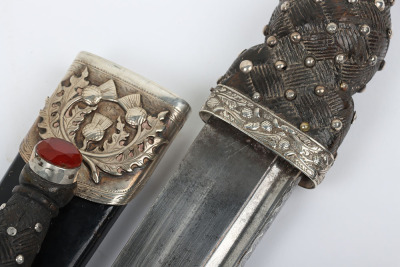 Victorian Scottish Highland dirk of the 93rd Sutherland Highlanders - 6