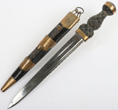 Victorian officer&rsquo;s Highland dirk of the 72nd Duke of Albany&rsquo;s Own Highlanders - 8