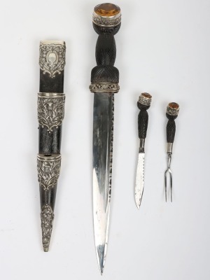 Scottish Highland dress dirk, probably first quarter of the 20th century - 3