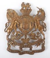 Victorian Royal Engineers Officers Home Service Helmet Plate