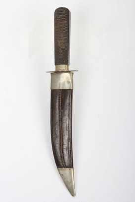 Bowie type hunting knife c.1900