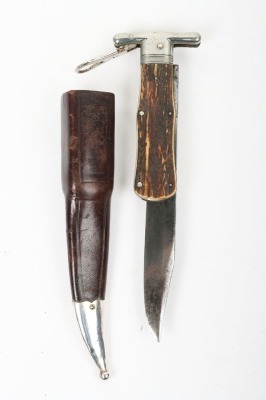 German folding hunting knife - 2