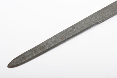 Continental silver mounted hunting hanger c.1760 - 4