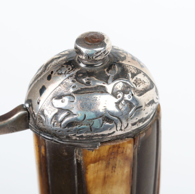 Continental silver mounted hunting hanger c.1760 - 8