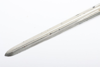 Continental silver mounted hunting hanger c.1780 - 5