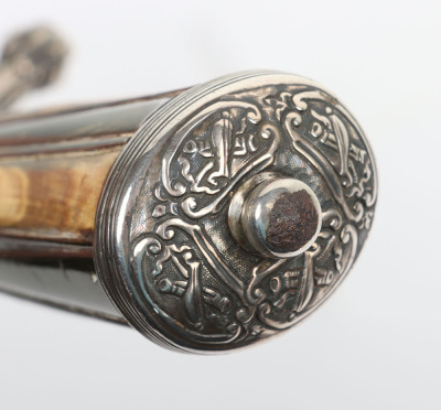 Continental silver mounted hunting hanger c.1780 - 7