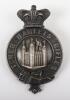 Victorian Tower Hamlets Rifles Glengarry Badge