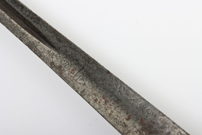 Continental silver mounted smallsword c.1760 - 10