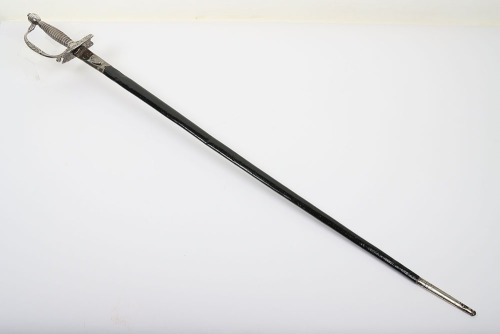 Continental silver hilted dress sword c.1840