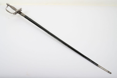 Continental silver hilted dress sword c.1840