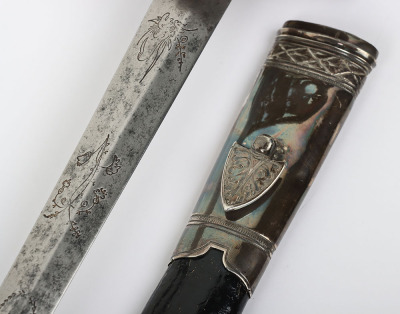 Continental silver hilted dress sword c.1840 - 6