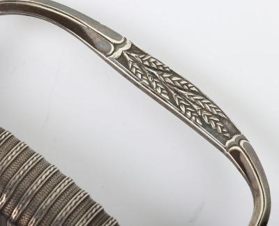 Continental silver hilted dress sword c.1840 - 10