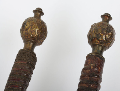 Scarce pair of fencing foils - 7