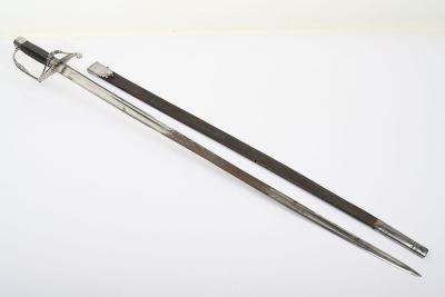 1786 pattern Infantry officer&rsquo;s sword spadroon c.1790 - 3