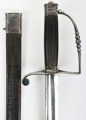 1786 pattern Infantry officer&rsquo;s sword spadroon c.1790 - 5