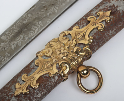 ^ Victorian officer&rsquo;s mameluke sword by GARDEN & SON, 200 PICCADILLY LONDON - 6