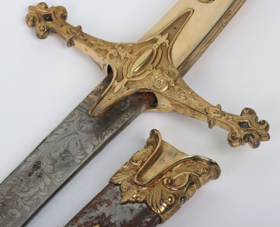 ^ Victorian officer&rsquo;s mameluke sword by GARDEN & SON, 200 PICCADILLY LONDON - 7