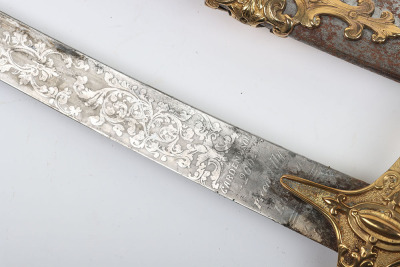 ^ Victorian officer&rsquo;s mameluke sword by GARDEN & SON, 200 PICCADILLY LONDON - 10