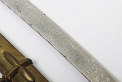 ^ 1831 pattern late Victorian general officers mameluke sword - 12