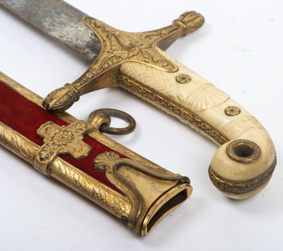 ^ Victorian 15th Hussars officer&rsquo;s levee pattern sword - 9