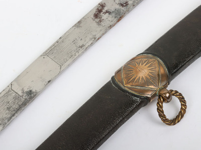 ^ Officer&rsquo;s mameluke sword signed Reddell, Cutler to the Prince Regent &c236 Piccadilly, London - 8