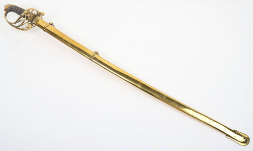 1845 pattern Infantry officer&rsquo;s sword
