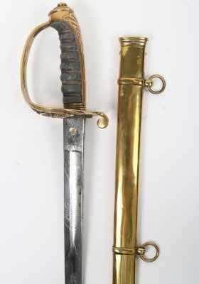 1845 pattern Infantry officer&rsquo;s sword - 4