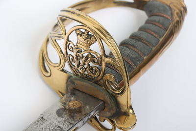 1845 pattern Infantry officer&rsquo;s sword - 6
