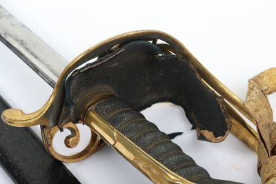 William IV 1822 pattern Infantry officer&rsquo;s sword - 10