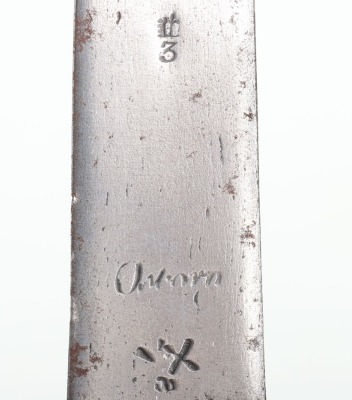 Triangular socket bayonet for a 10 bore Brown Bess flintlock musket - 6