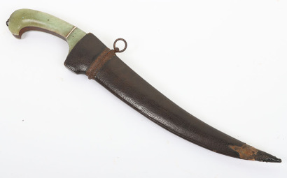 Late 19th century north Indian dagger pesh kabz