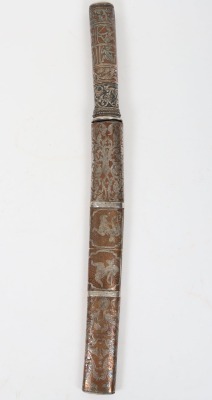 Burmese dagger dha, c.1900 - 2