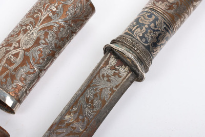 Burmese dagger dha, c.1900 - 9