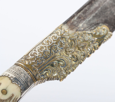 ^ Silver mounted Ceylonese dagger pia kaetta, 19th century - 7