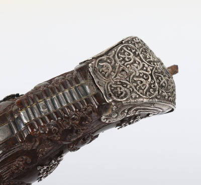 Silver mounted Ceylonese dagger pia kaetta - 7