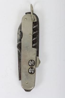 WW1 period sportsman&rsquo;s clasp knife with nickel sides
