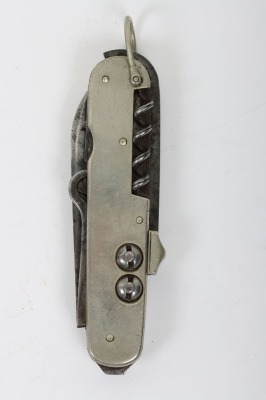 WW1 period sportsman&rsquo;s clasp knife with nickel sides