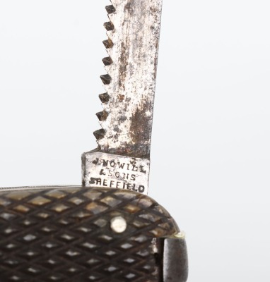 Comprehensive late Victorian sportsman&rsquo;s folding clasp knife - 7
