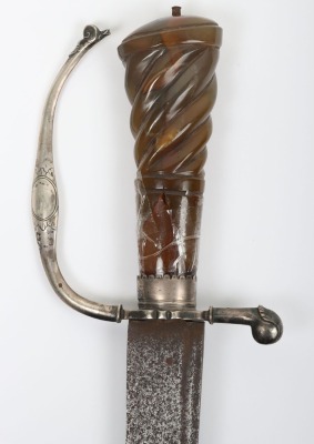 Late 17th century English hunting hanger - 2